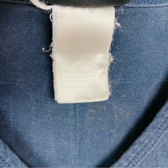 CONCEPTS navy V neck University of Michigan M sleep night gown dress size S/M - Picture 10 of 16